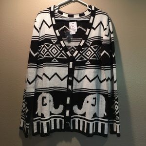 Elephant Cardigan